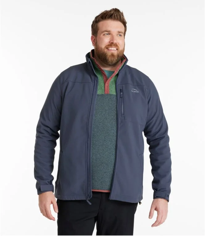 Men''s Bean''s Windproof Softshell Jacket - Image 5