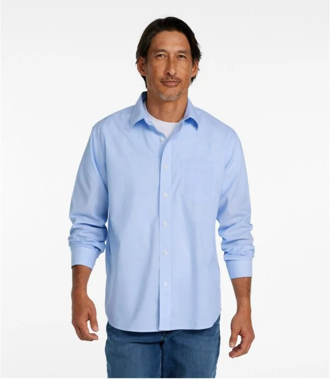 Men''s Bean''s Wrinkle-Free Everyday Shirt, Traditional Untucked Fit, Long-Sleeve - Image 3