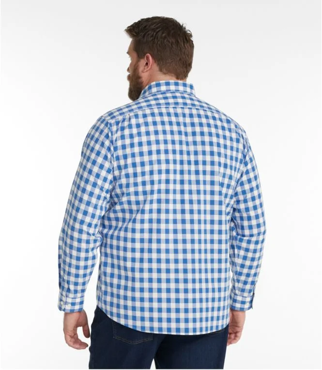 Men''s Bean''s Wrinkle-Free Everyday Shirt, Traditional Untucked Fit, Plaid, Long-Sleeve - Image 5