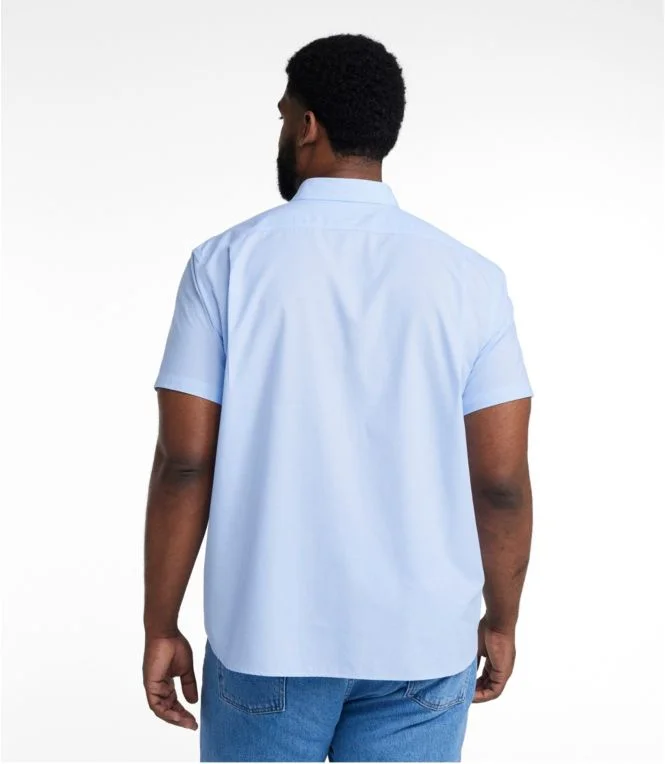 Men''s Bean''s Wrinkle-Free Everyday Shirt, Traditional Untucked Fit, Short-Sleeve - Image 4