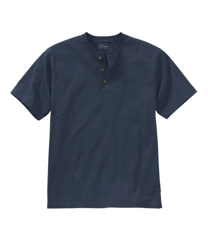 Men''s Carefree Unshrinkable Tee, Traditional Fit, Henley - Image 11