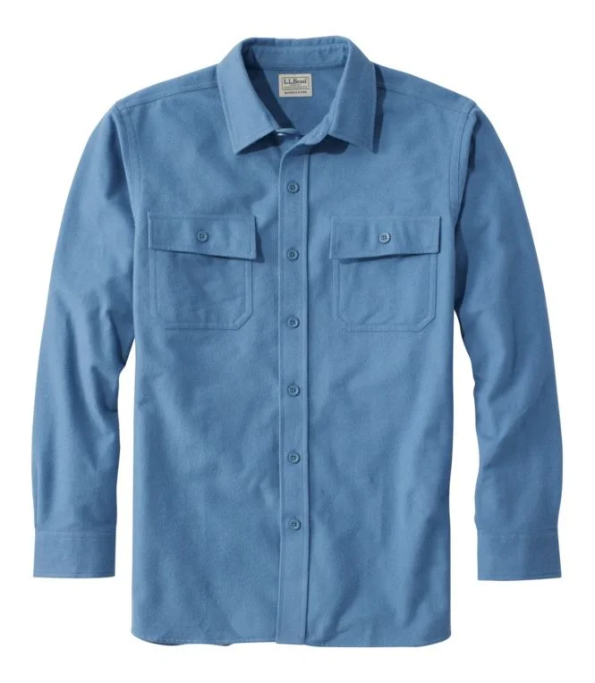 Men''s Chamois Shirt, Slightly Fitted