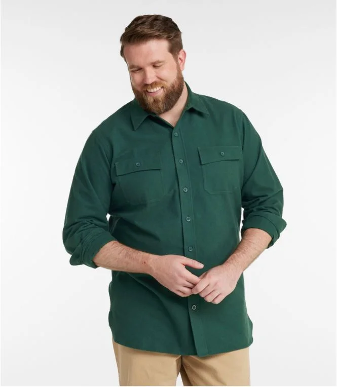 Men''s Chamois Shirt, Slightly Fitted - Image 5