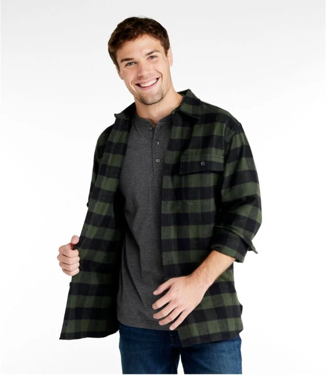 Men''s Chamois Shirt, Slightly Fitted, Plaid