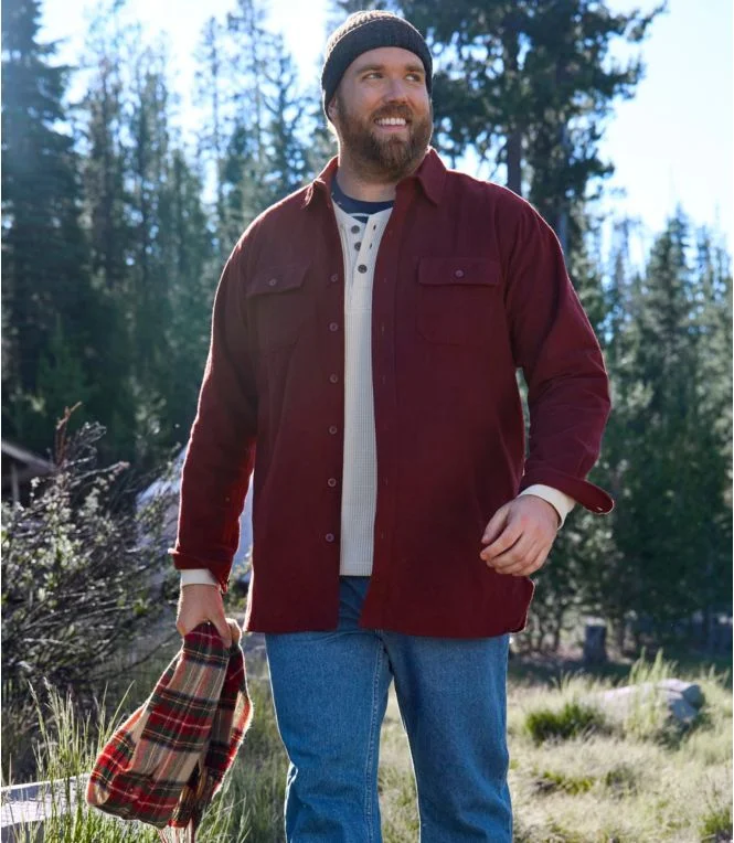 Men''s Chamois Shirt, Traditional Fit - Image 10