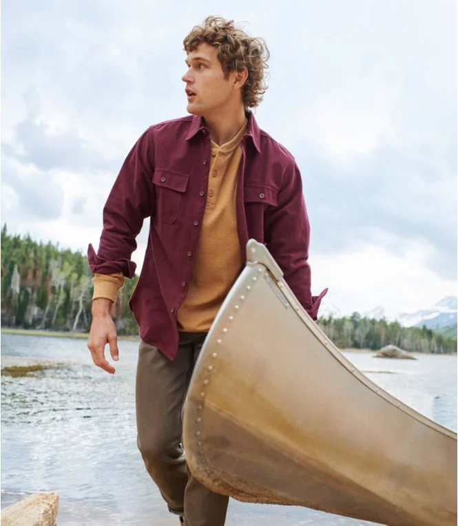 Men''s Chamois Shirt, Traditional Fit - Image 9