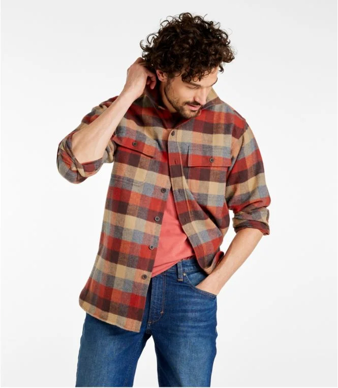 Men''s Chamois Shirt, Traditional Fit, Plaid - Image 3