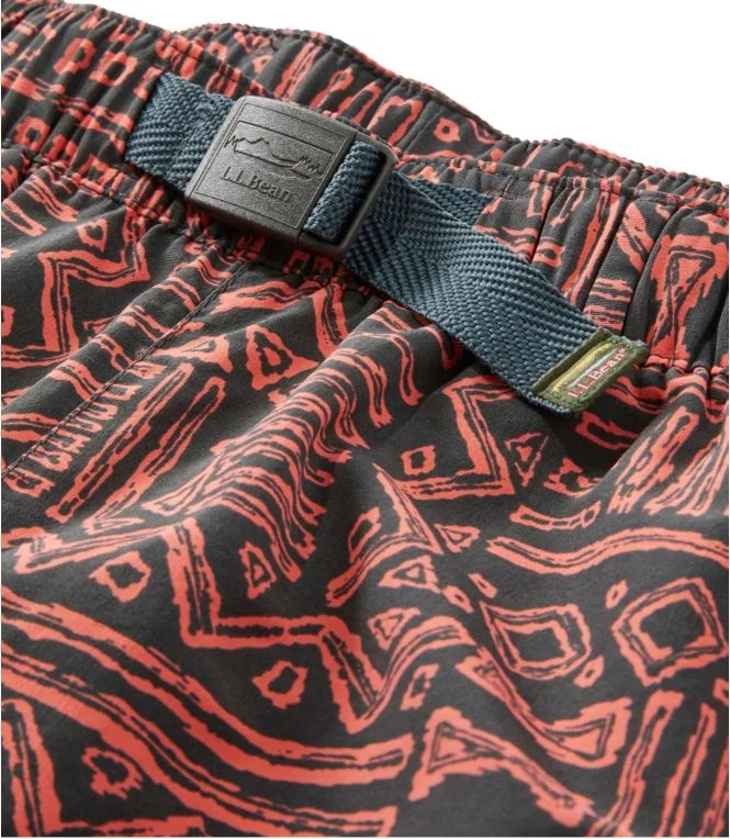 Men''s Classic Supplex Sport Shorts, Belted, Print, 8"" - Image 7