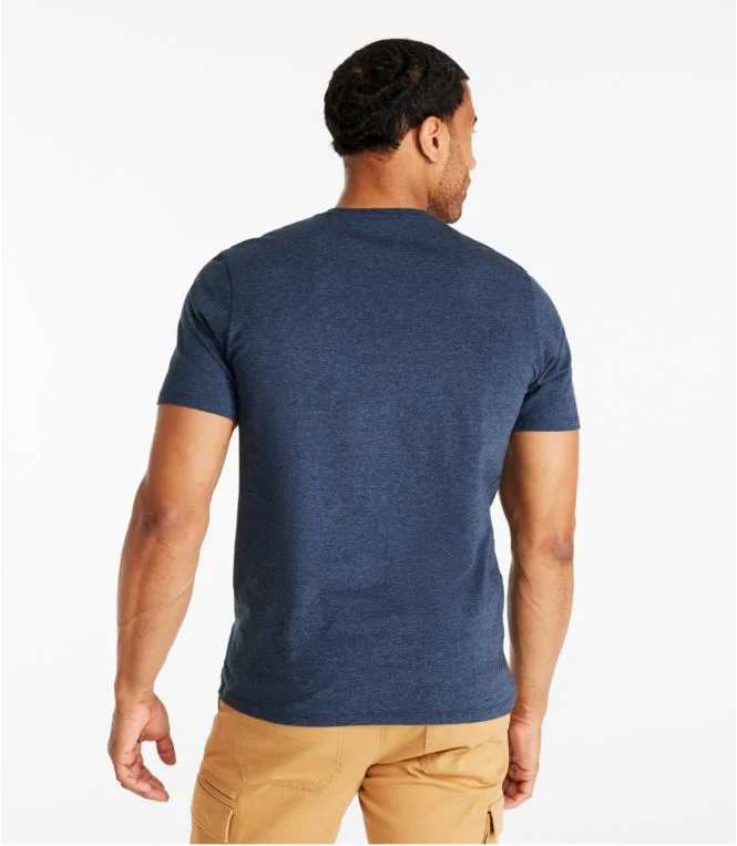 Alternative view of Men''s Comfort Stretch Pima Tee Shirt, Short-Sleeve