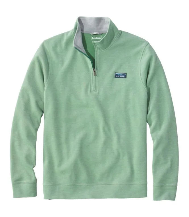 Men''s Comfort Stretch Piqué Quarter Zip Pullover, Long-Sleeve - Image 9