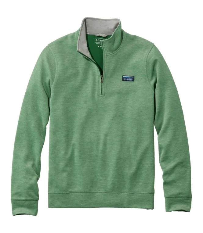 Men''s Comfort Stretch Piqué Quarter Zip Pullover, Long-Sleeve - Image 10