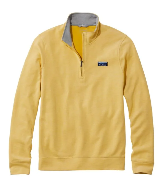 Men''s Comfort Stretch Piqué Quarter Zip Pullover, Long-Sleeve - Image 11