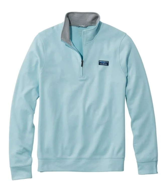 Men''s Comfort Stretch Piqué Quarter Zip Pullover, Long-Sleeve - Image 12