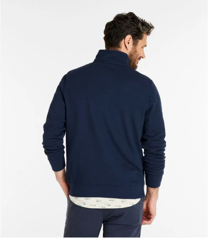 Men''s Comfort Stretch Piqué Quarter Zip Pullover, Long-Sleeve - Image 4