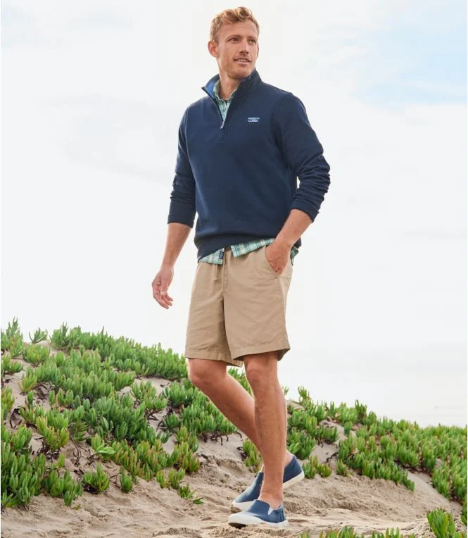 Men''s Comfort Stretch Piqué Quarter Zip Pullover, Long-Sleeve - Image 7