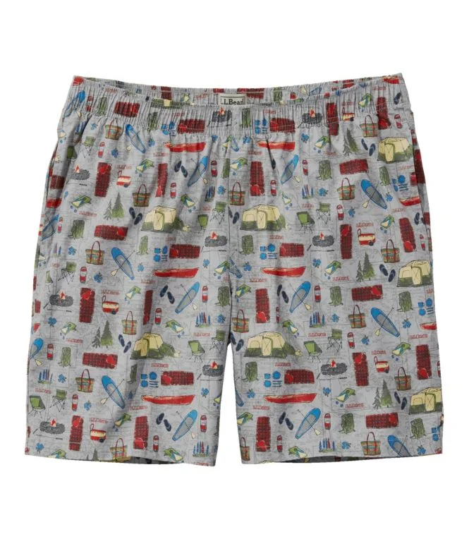 Men''s Comfort Stretch Woven Sleep Shorts - Image 7