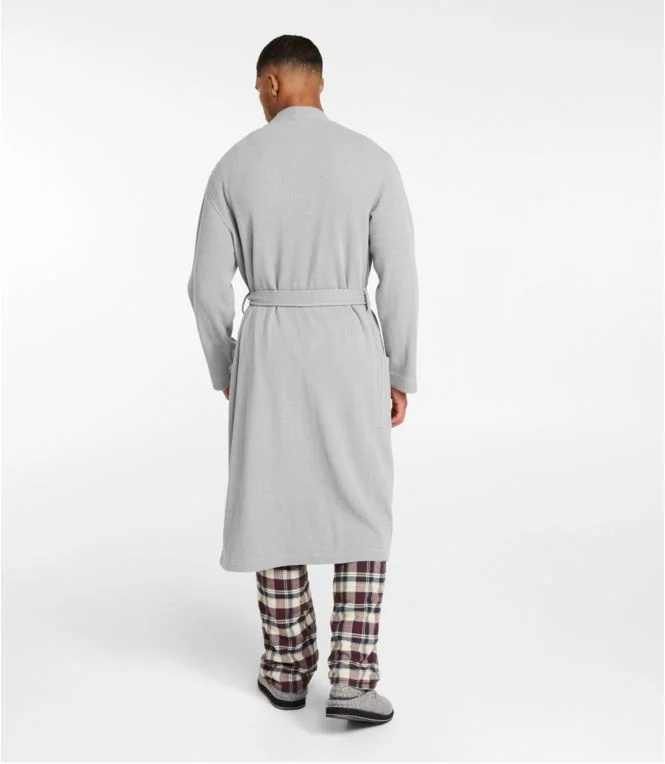 Men''s Comfort Waffle Robe, Unlined - Image 4