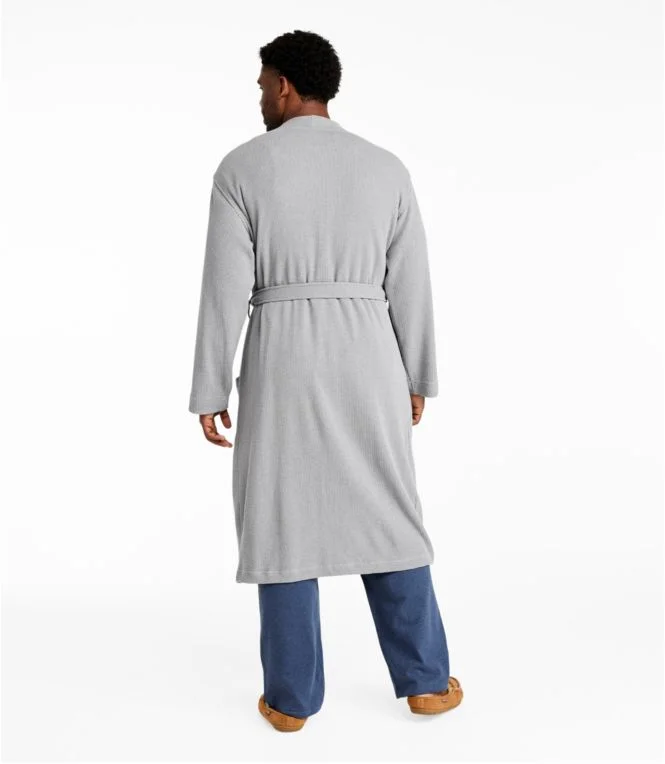Men''s Comfort Waffle Robe, Unlined - Image 7