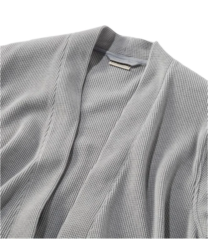 Men''s Comfort Waffle Robe, Unlined - Image 8