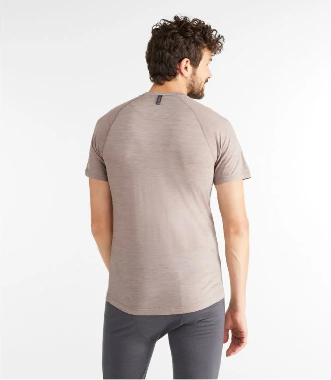 Men''s Cresta Ultralight 150 Crew Top, Short-Sleeve Stripe - Image 4