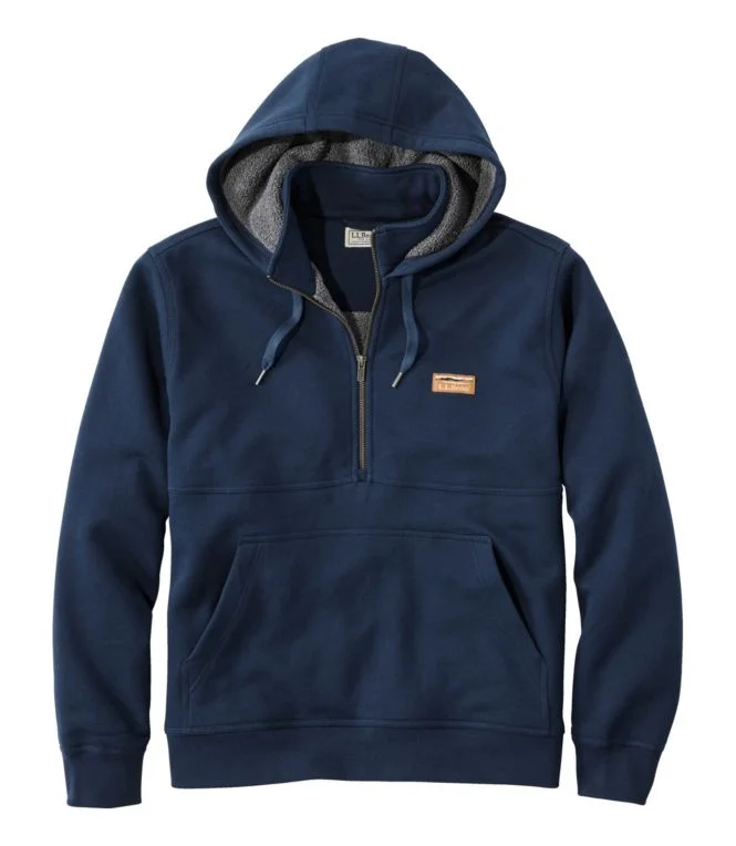 Men''s Katahdin Iron Works® Half-Zip Sweatshirt, Hooded, Fleece-Lined - Image 10
