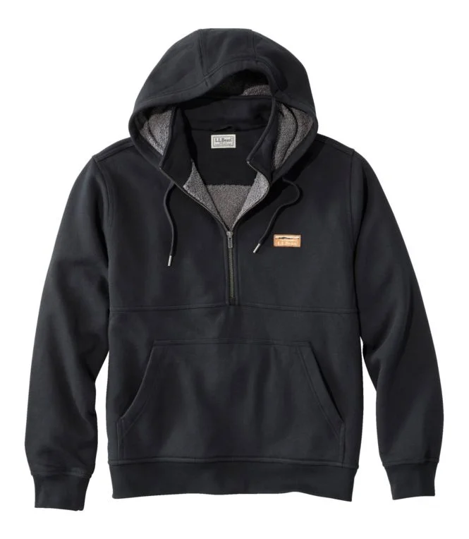 Men''s Katahdin Iron Works® Half-Zip Sweatshirt, Hooded, Fleece-Lined - Image 9