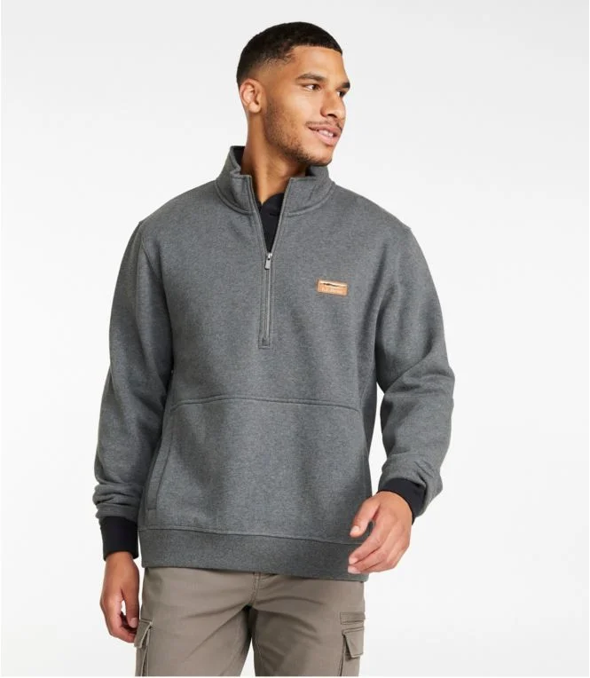 Men''s Katahdin Iron Works® Half-Zip Sweatshirt, Utility - Image 3