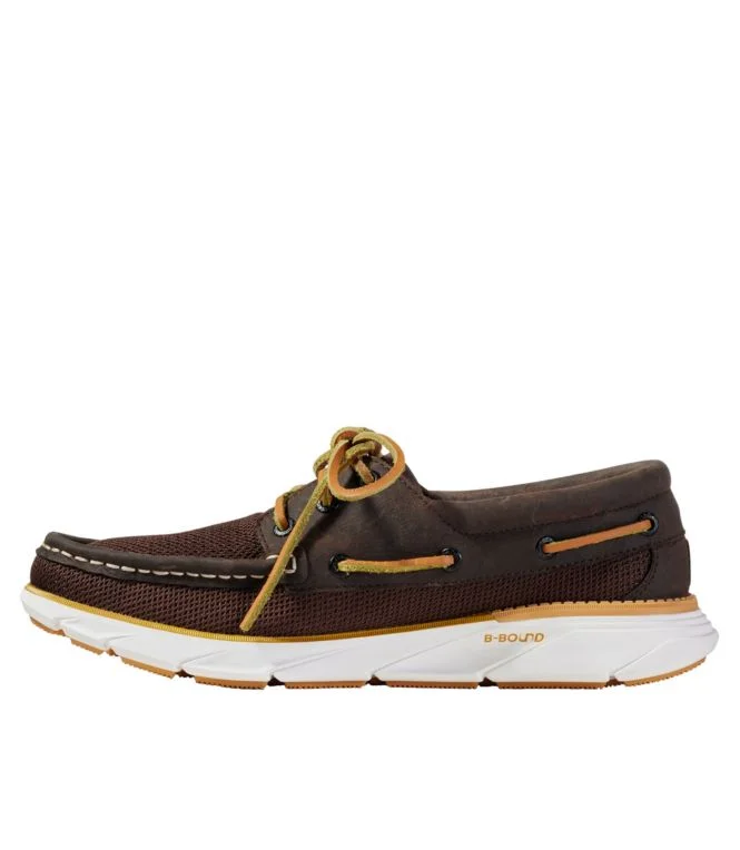 Men''s Kennebec Boat Shoes, 3-Eye - Image 3