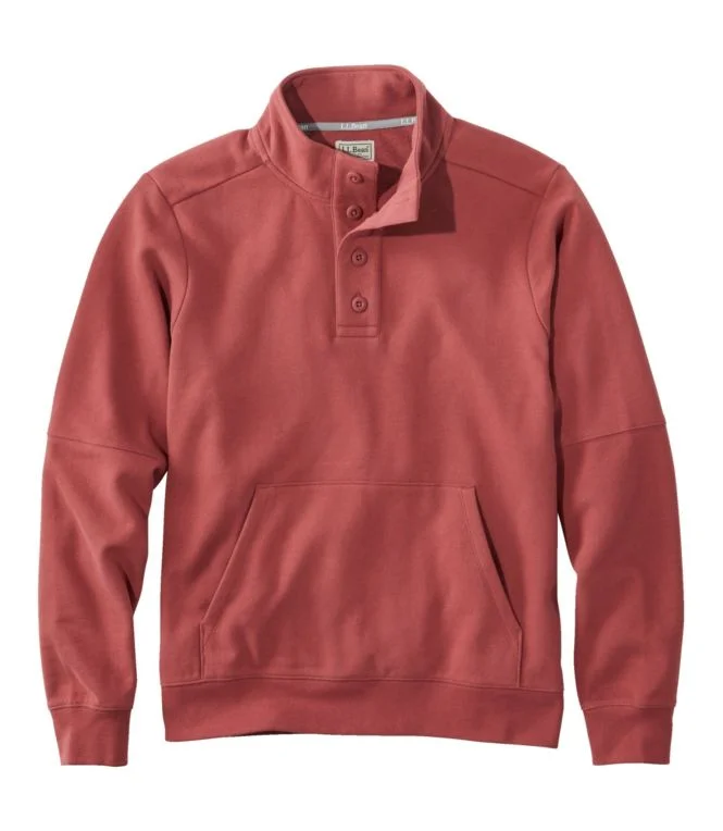 Men''s L.L.Bean 1912 Sweatshirt, Button-Mock