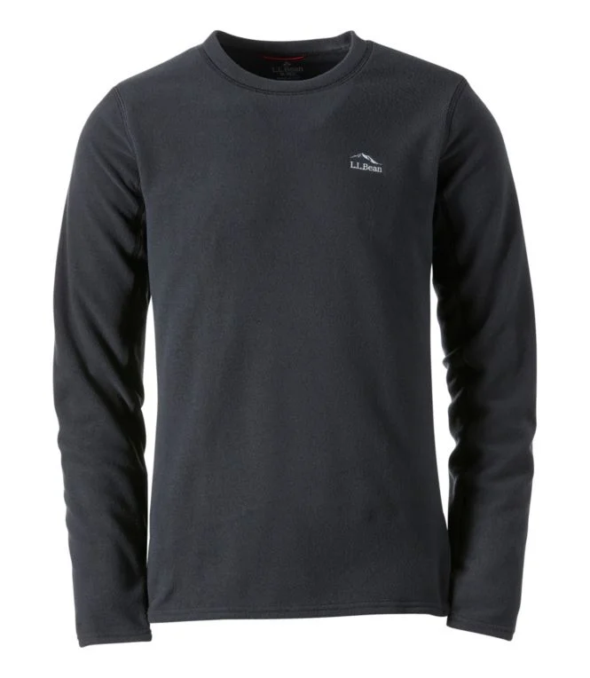 Alternative view of Men''s L.L.Bean Fleece Base Layer Crew, Long-Sleeve