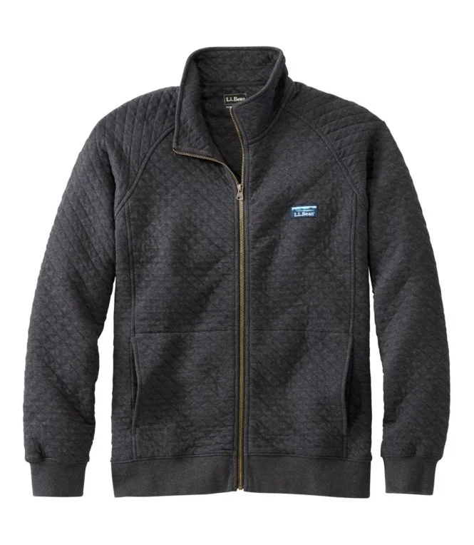 Men''s L.L.Bean Quilted Sweatshirt, Full-Zip - Image 9