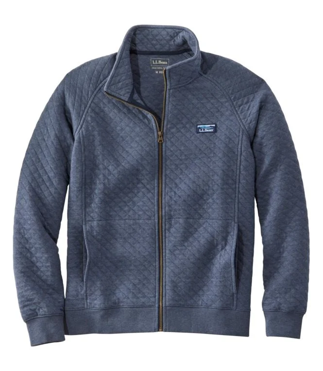 Men''s L.L.Bean Quilted Sweatshirt, Full-Zip - Image 10