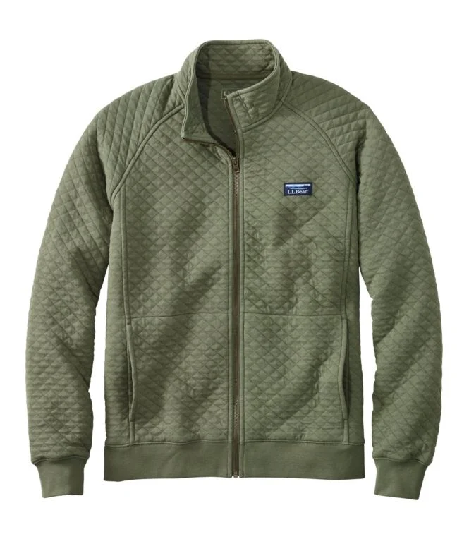 Men''s L.L.Bean Quilted Sweatshirt, Full-Zip - Image 11
