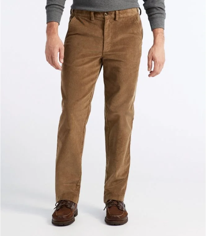 Men''s L.L.Bean Stretch Country Corduroy Pants, Natural Fit, Plain Front, Hidden Comfort - Image 3