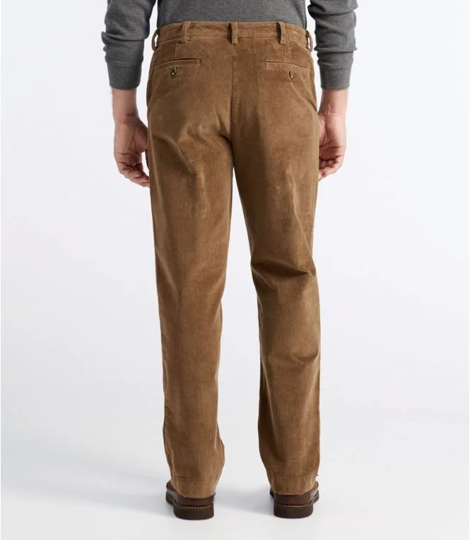 Men''s L.L.Bean Stretch Country Corduroy Pants, Natural Fit, Plain Front, Hidden Comfort - Image 4