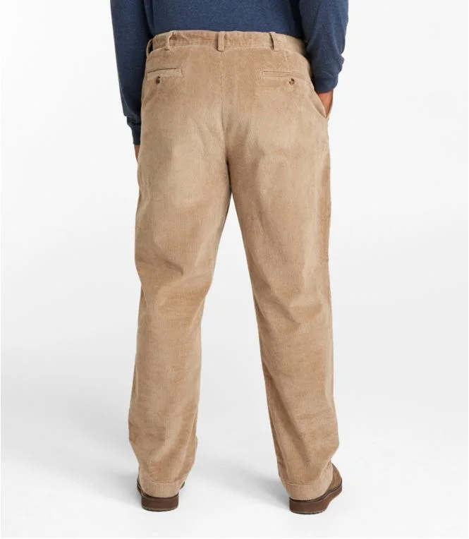 Men''s L.L.Bean Stretch Country Corduroy Pants, Natural Fit, Plain Front, Hidden Comfort - Image 7