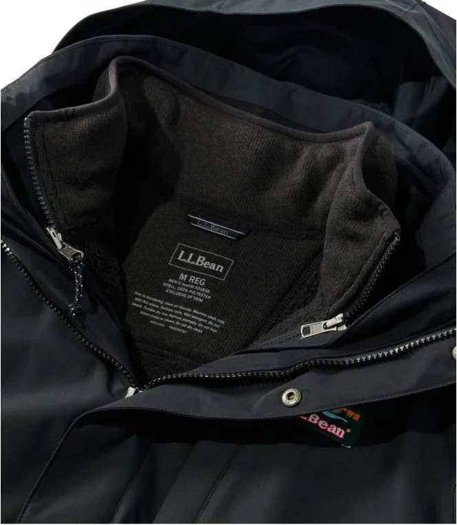 Men''s L.L.Bean Sweater Fleece 3-in-1 Jacket - Image 10