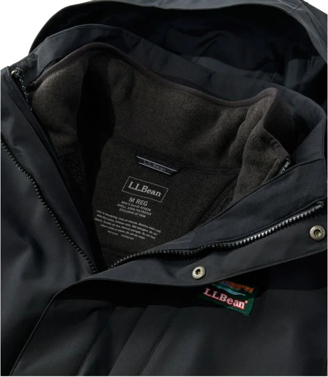 Men''s L.L.Bean Sweater Fleece 3-in-1 Jacket - Image 11