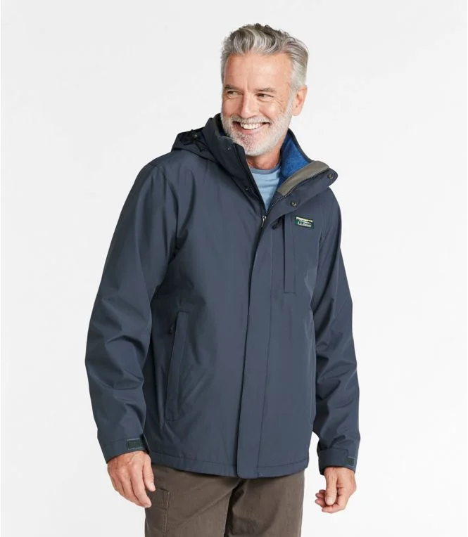 Men''s L.L.Bean Sweater Fleece 3-in-1 Jacket - Image 3