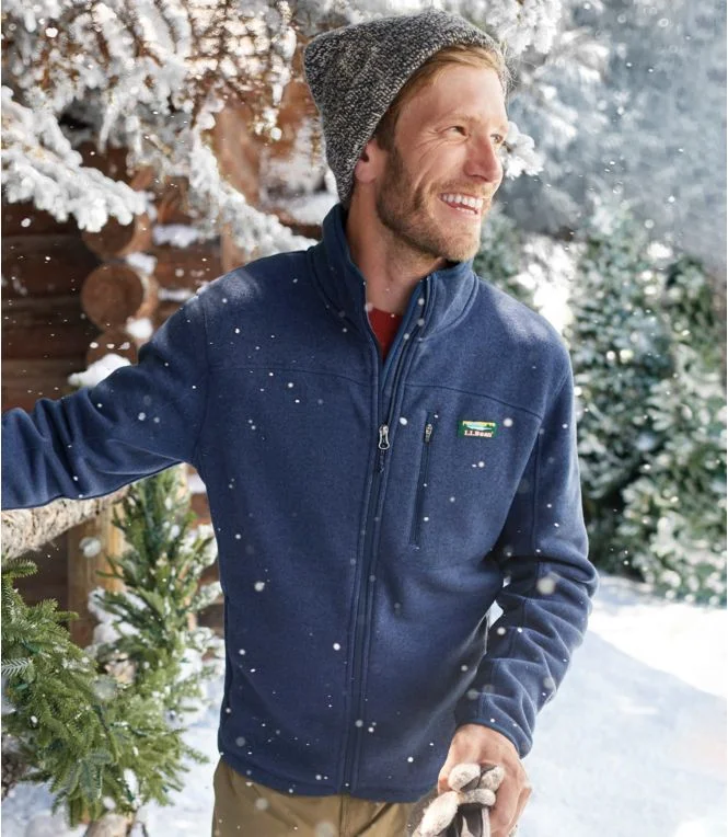 Men''s L.L.Bean Sweater Fleece Full-Zip Jacket - Image 8