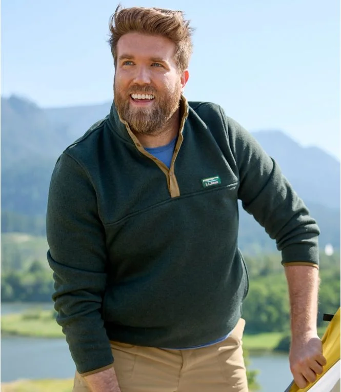Men''s L.L.Bean Sweater Fleece Pullover - Image 8