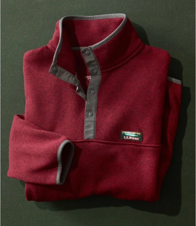 Men''s L.L.Bean Sweater Fleece Pullover - Image 10