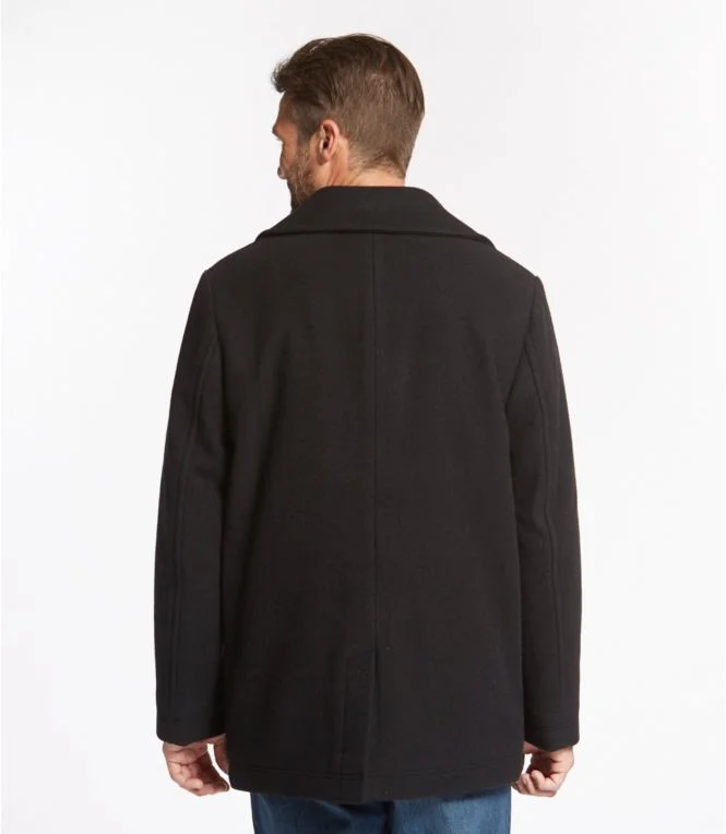 Men''s L.L.Bean Wool Peacoat - Image 4