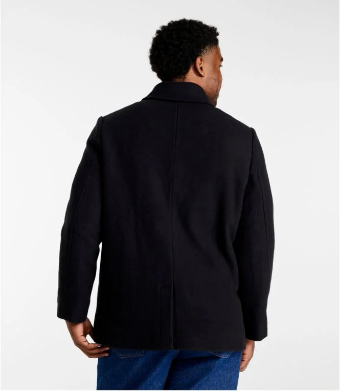 Men''s L.L.Bean Wool Peacoat - Image 6
