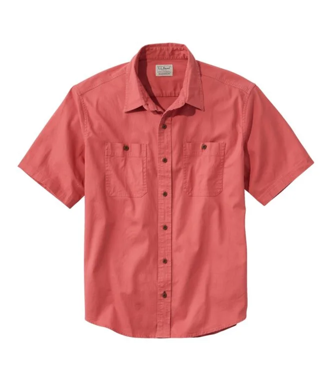 Men''s Lakewashed Camp Shirt, Short-Sleeve, Traditional Untucked Fit - Image 11