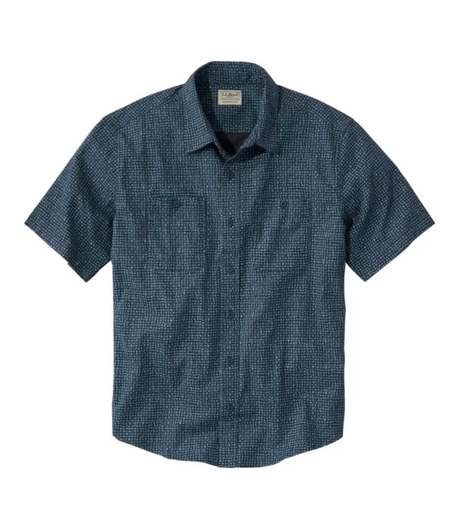 Men''s Lakewashed Camp Shirt, Short-Sleeve, Traditional Untucked Fit - Image 13
