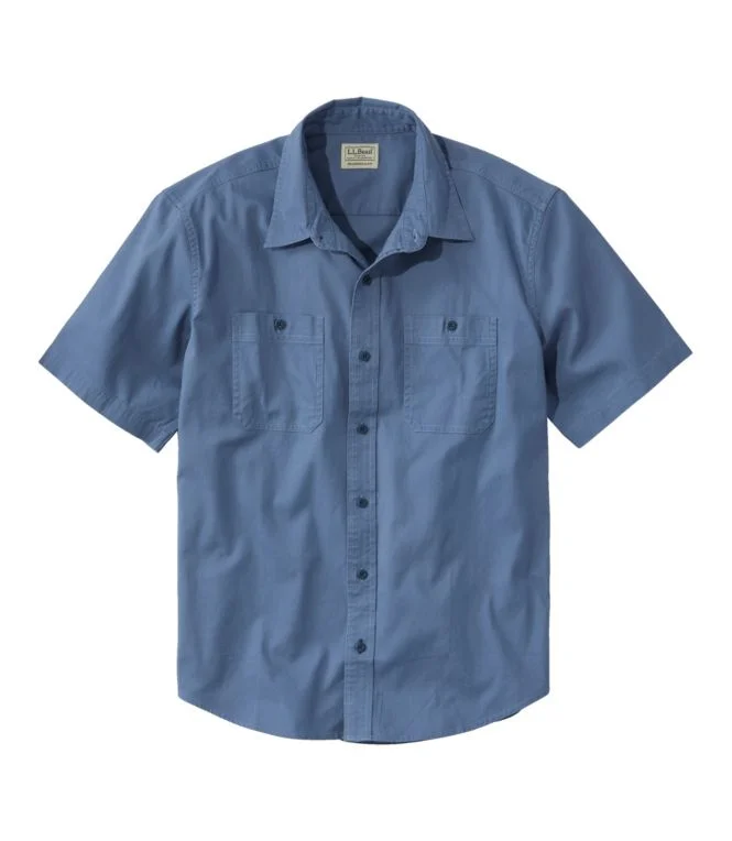 Men''s Lakewashed Camp Shirt, Short-Sleeve, Traditional Untucked Fit - Image 14