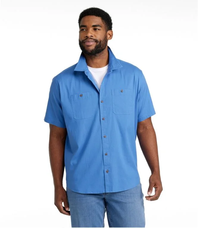 Men''s Lakewashed Camp Shirt, Short-Sleeve, Traditional Untucked Fit - Image 6