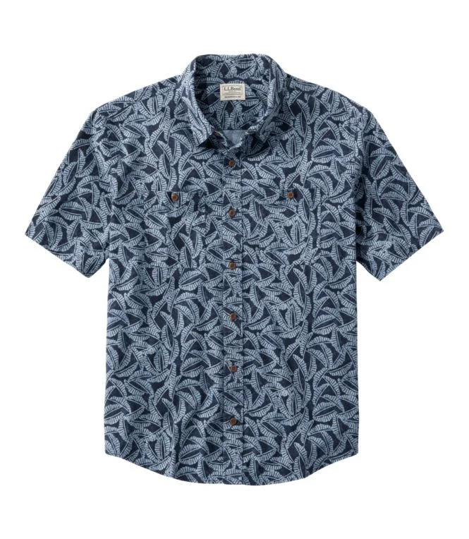 Men''s Lakewashed Camp Shirt, Short-Sleeve, Traditional Untucked Fit - Image 9