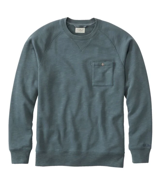 Men''s Lakewashed Cotton Crewneck